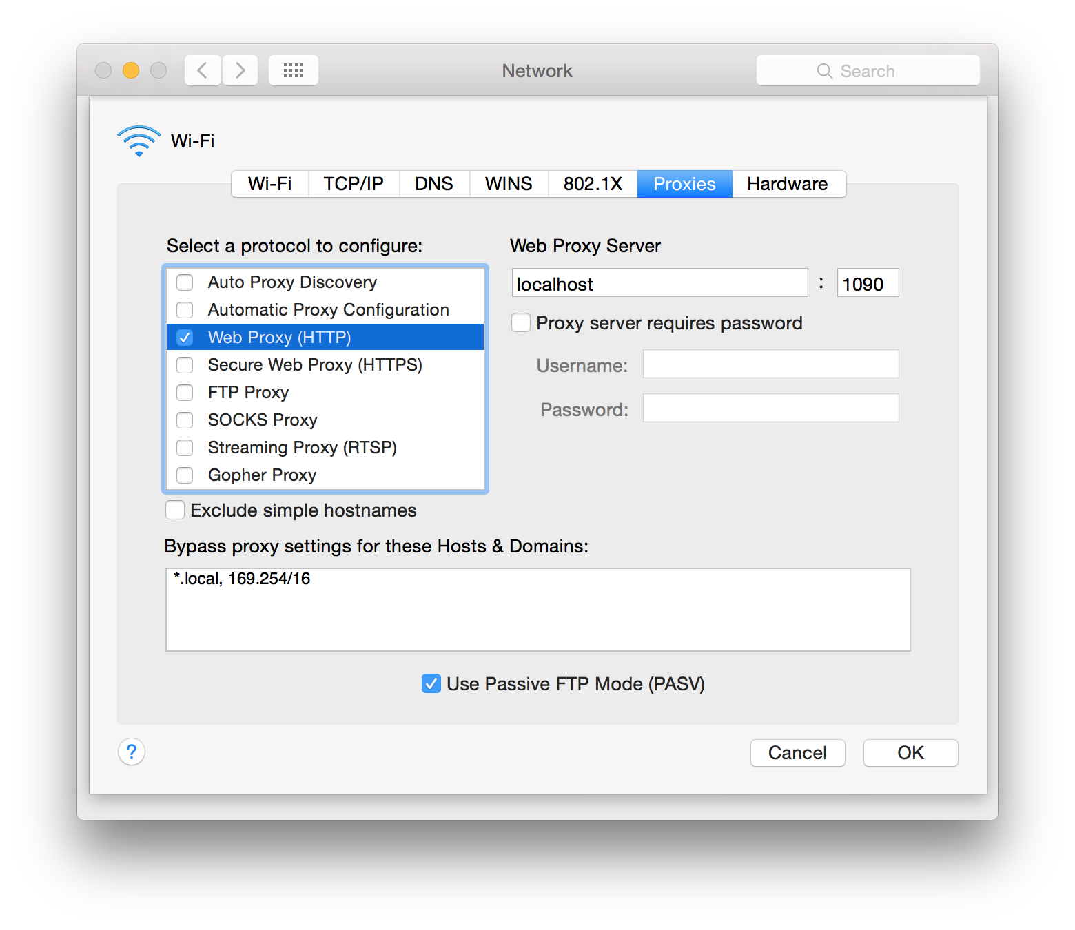 proxy tool for mac